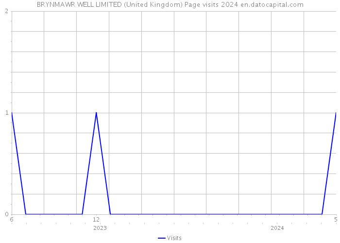 BRYNMAWR WELL LIMITED (United Kingdom) Page visits 2024 