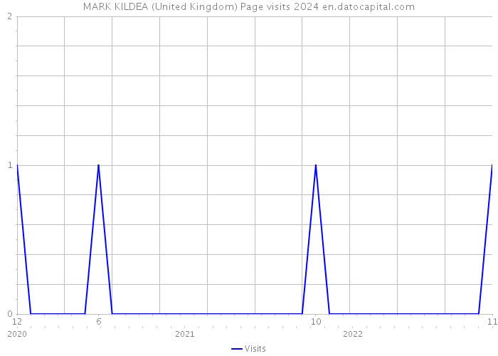 MARK KILDEA (United Kingdom) Page visits 2024 