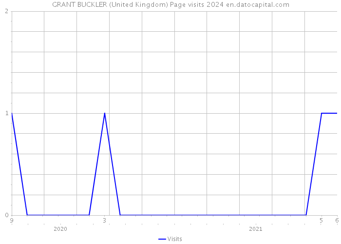 GRANT BUCKLER (United Kingdom) Page visits 2024 