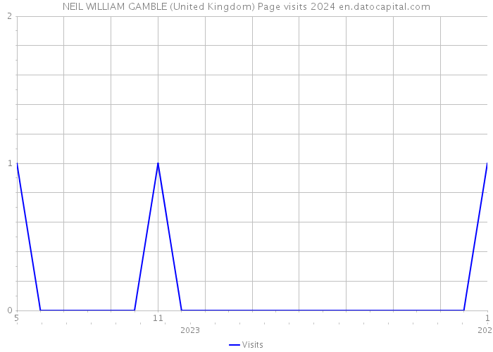 NEIL WILLIAM GAMBLE (United Kingdom) Page visits 2024 