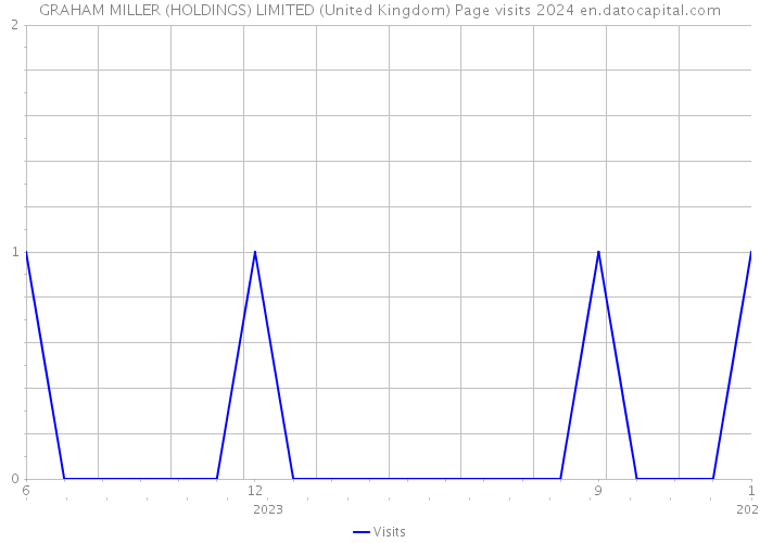 GRAHAM MILLER (HOLDINGS) LIMITED (United Kingdom) Page visits 2024 