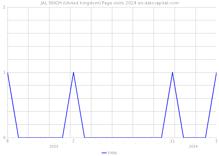 JAL SINGH (United Kingdom) Page visits 2024 