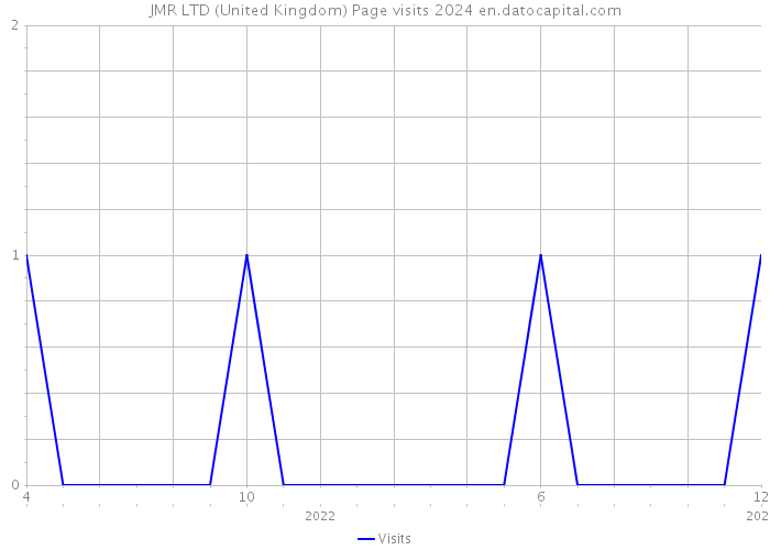 JMR LTD (United Kingdom) Page visits 2024 