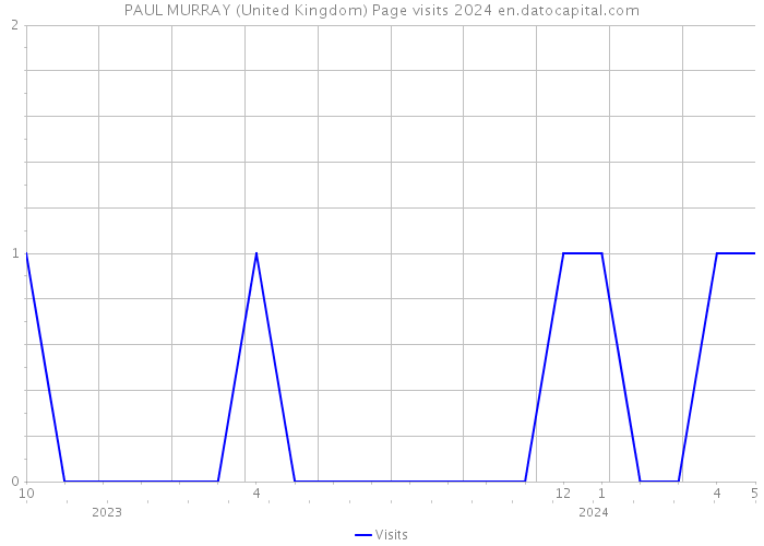 PAUL MURRAY (United Kingdom) Page visits 2024 