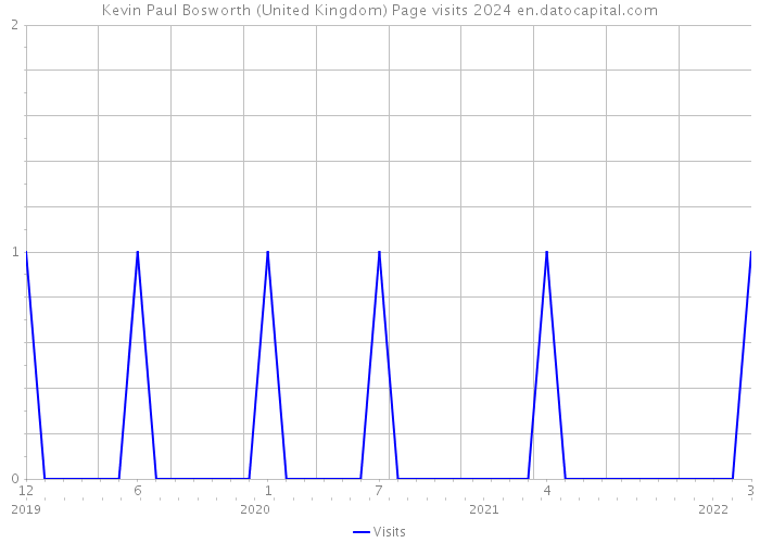 Kevin Paul Bosworth (United Kingdom) Page visits 2024 