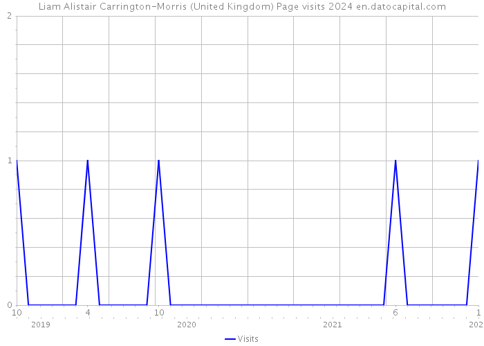 Liam Alistair Carrington-Morris (United Kingdom) Page visits 2024 