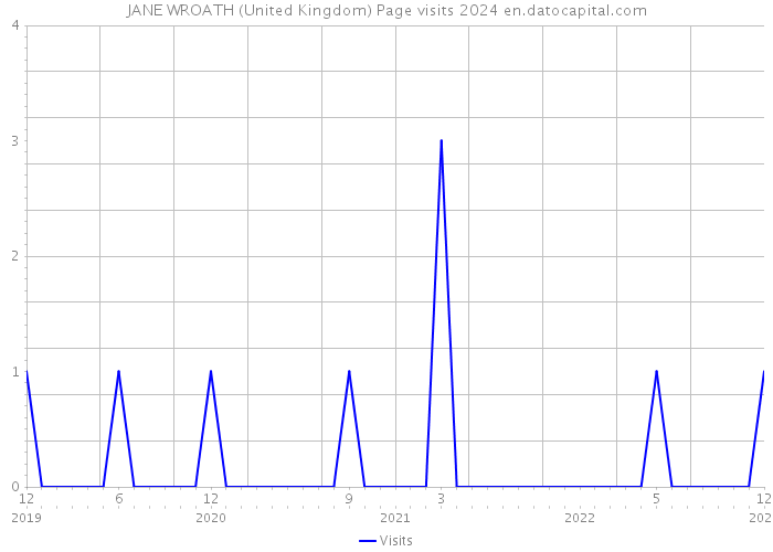JANE WROATH (United Kingdom) Page visits 2024 
