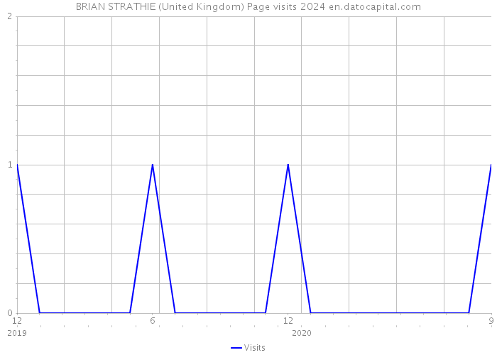 BRIAN STRATHIE (United Kingdom) Page visits 2024 