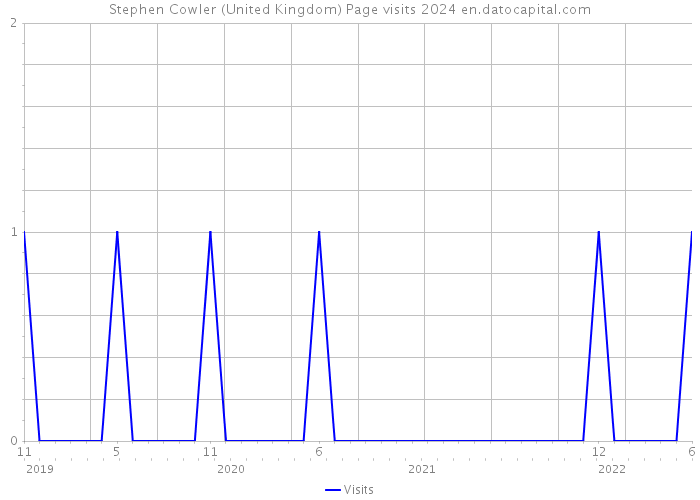 Stephen Cowler (United Kingdom) Page visits 2024 