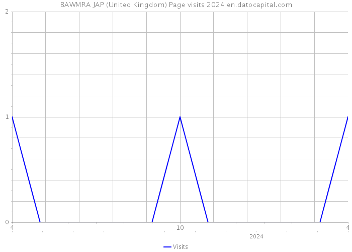 BAWMRA JAP (United Kingdom) Page visits 2024 