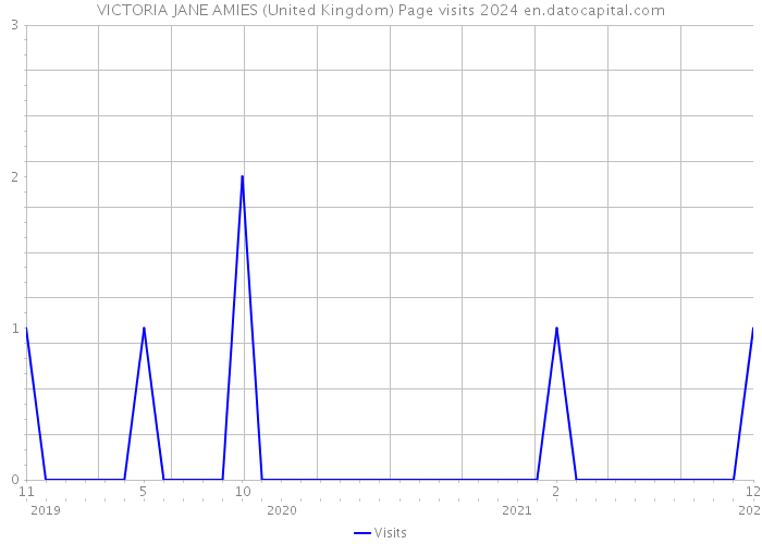 VICTORIA JANE AMIES (United Kingdom) Page visits 2024 