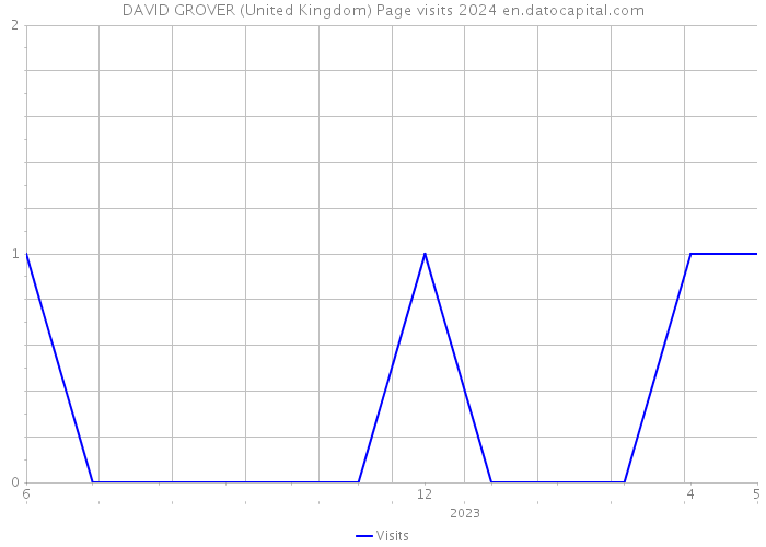 DAVID GROVER (United Kingdom) Page visits 2024 