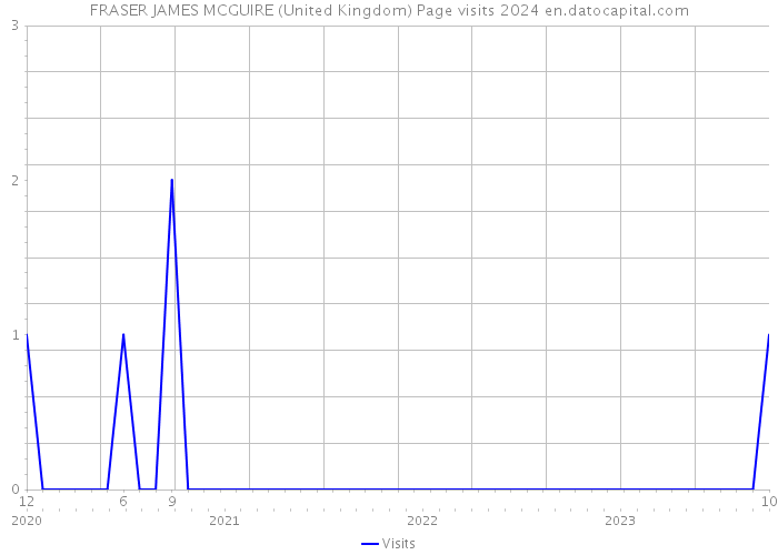 FRASER JAMES MCGUIRE (United Kingdom) Page visits 2024 