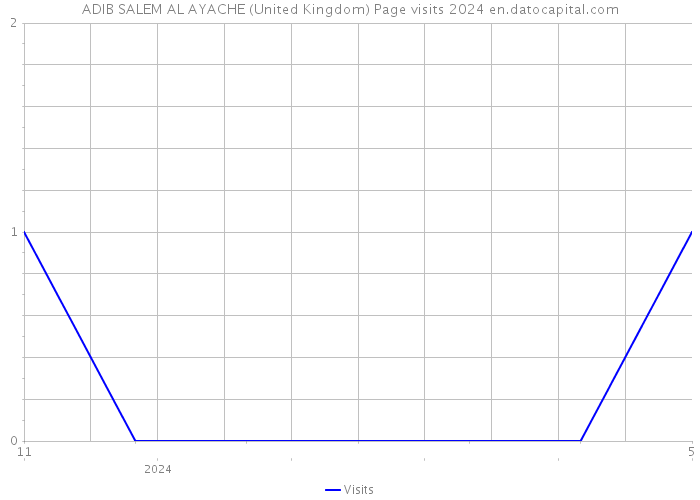 ADIB SALEM AL AYACHE (United Kingdom) Page visits 2024 