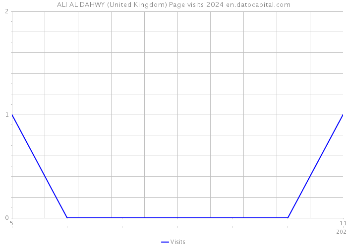 ALI AL DAHWY (United Kingdom) Page visits 2024 