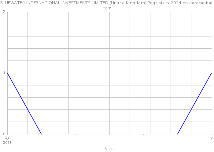 BLUEWATER INTERNATIONAL INVESTMENTS LIMITED (United Kingdom) Page visits 2024 