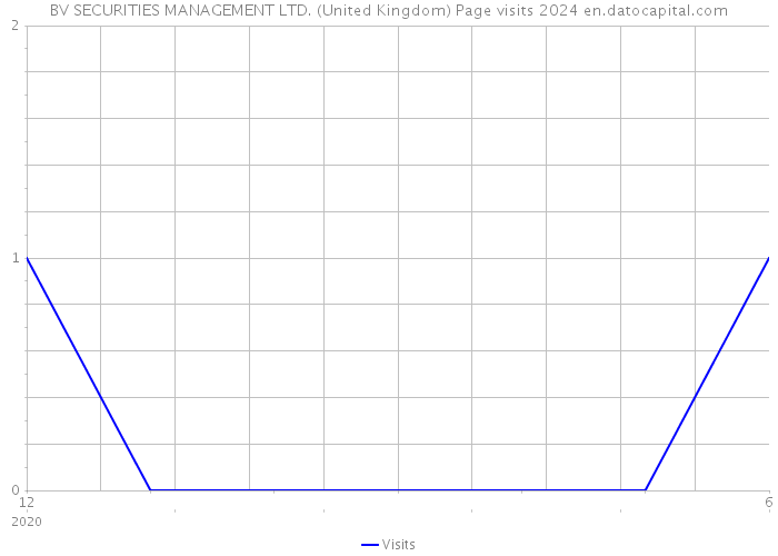 BV SECURITIES MANAGEMENT LTD. (United Kingdom) Page visits 2024 
