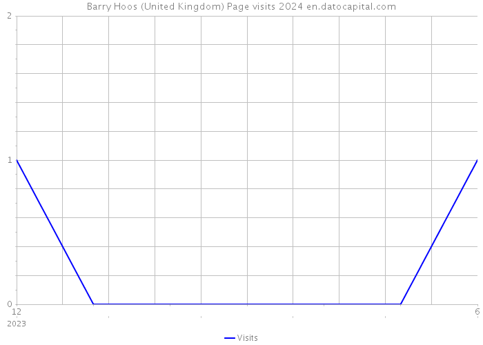 Barry Hoos (United Kingdom) Page visits 2024 