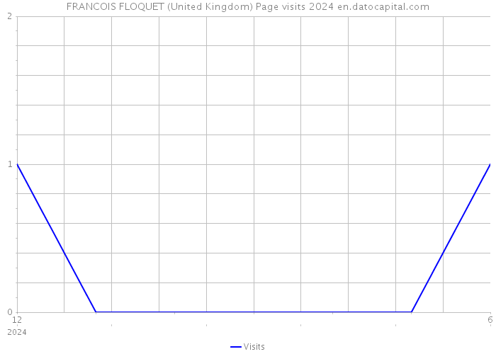 FRANCOIS FLOQUET (United Kingdom) Page visits 2024 