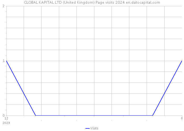 GLOBAL KAPITAL LTD (United Kingdom) Page visits 2024 