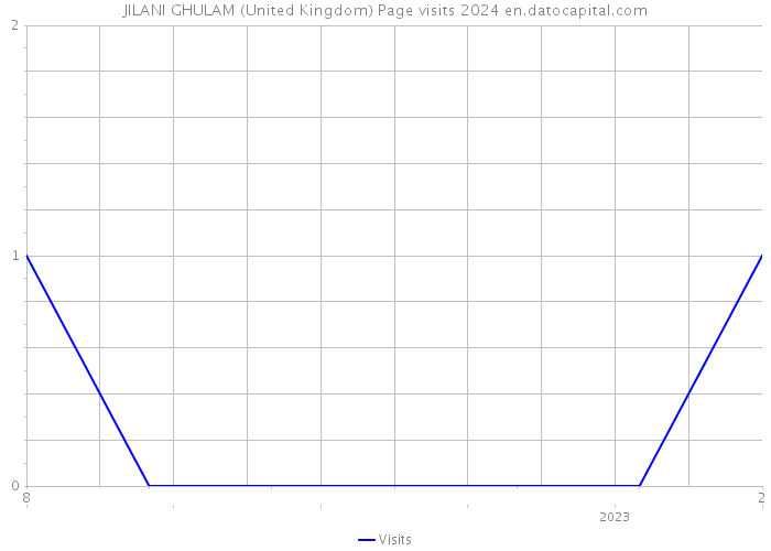 JILANI GHULAM (United Kingdom) Page visits 2024 