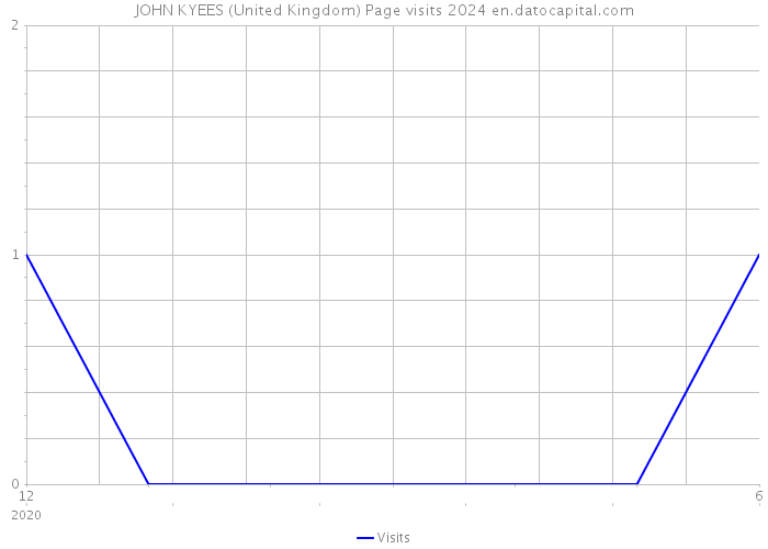 JOHN KYEES (United Kingdom) Page visits 2024 