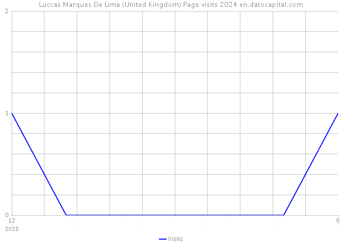 Luccas Marques De Lima (United Kingdom) Page visits 2024 