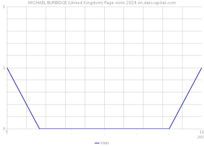 MICHAEL BURBIDGE (United Kingdom) Page visits 2024 