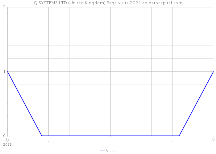 Q SYSTEMS LTD (United Kingdom) Page visits 2024 