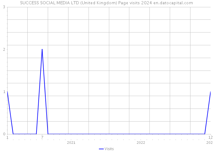 SUCCESS SOCIAL MEDIA LTD (United Kingdom) Page visits 2024 