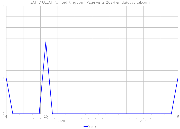 ZAHID ULLAH (United Kingdom) Page visits 2024 