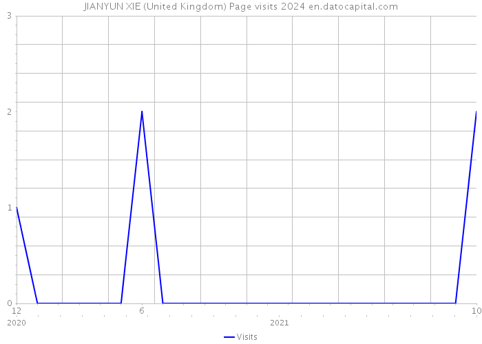 JIANYUN XIE (United Kingdom) Page visits 2024 