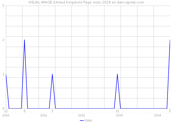 VISUAL IMAGE (United Kingdom) Page visits 2024 