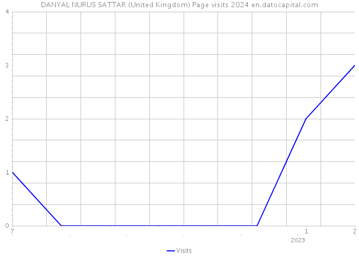 DANYAL NURUS SATTAR (United Kingdom) Page visits 2024 