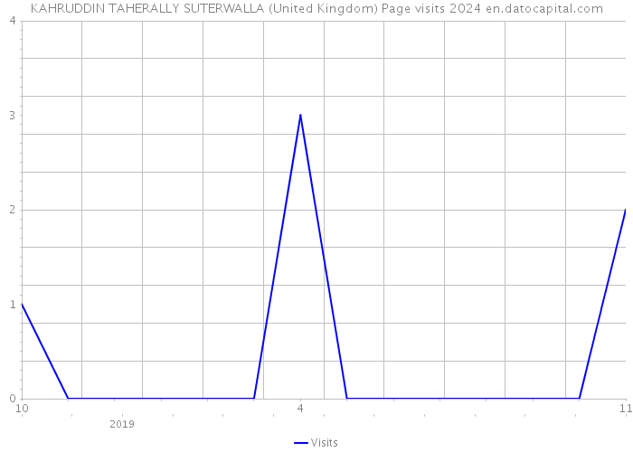 KAHRUDDIN TAHERALLY SUTERWALLA (United Kingdom) Page visits 2024 