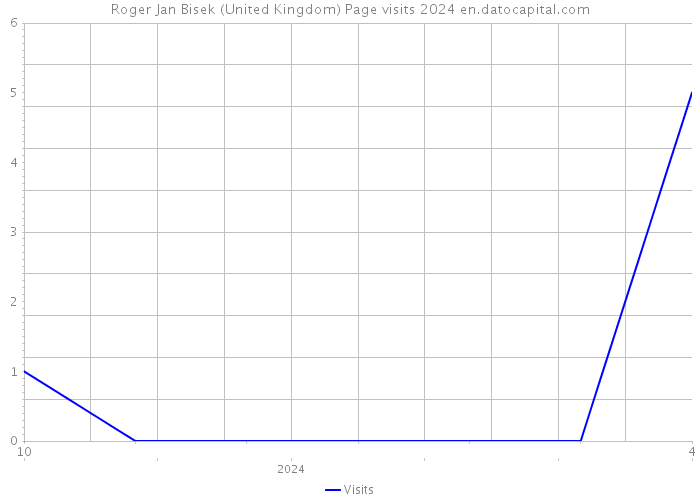 Roger Jan Bisek (United Kingdom) Page visits 2024 