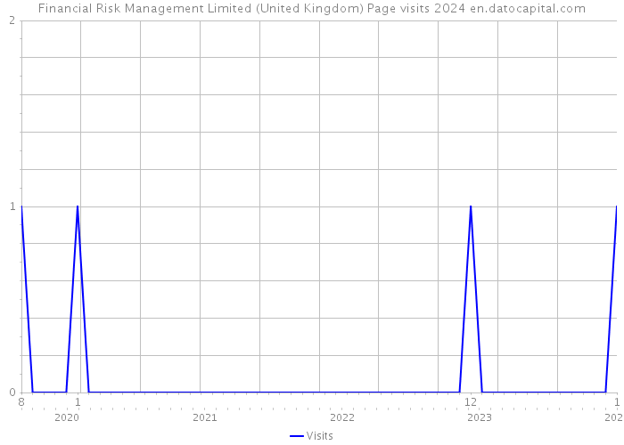 Financial Risk Management Limited (United Kingdom) Page visits 2024 