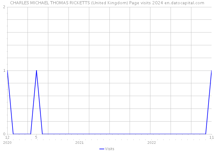 CHARLES MICHAEL THOMAS RICKETTS (United Kingdom) Page visits 2024 
