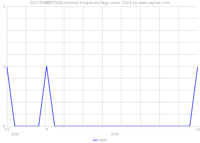 GUY ROBERTSON (United Kingdom) Page visits 2024 