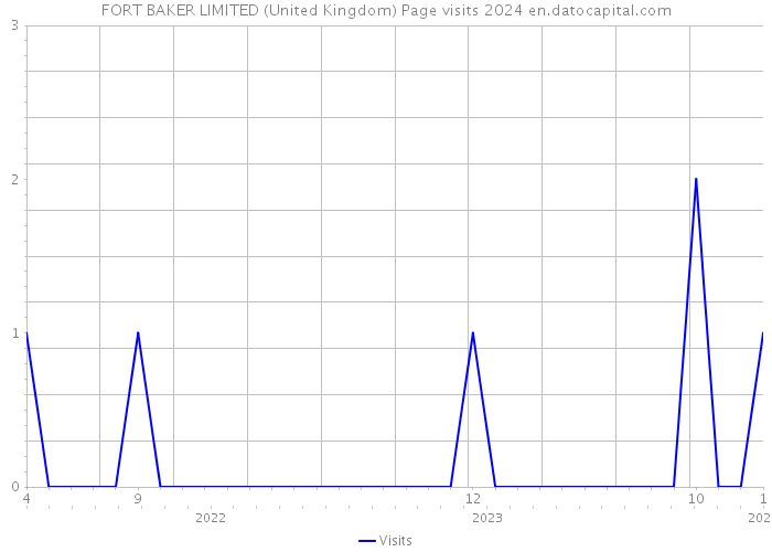 FORT BAKER LIMITED (United Kingdom) Page visits 2024 