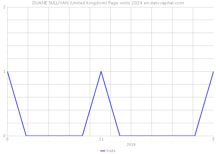DUANE SULLIVAN (United Kingdom) Page visits 2024 