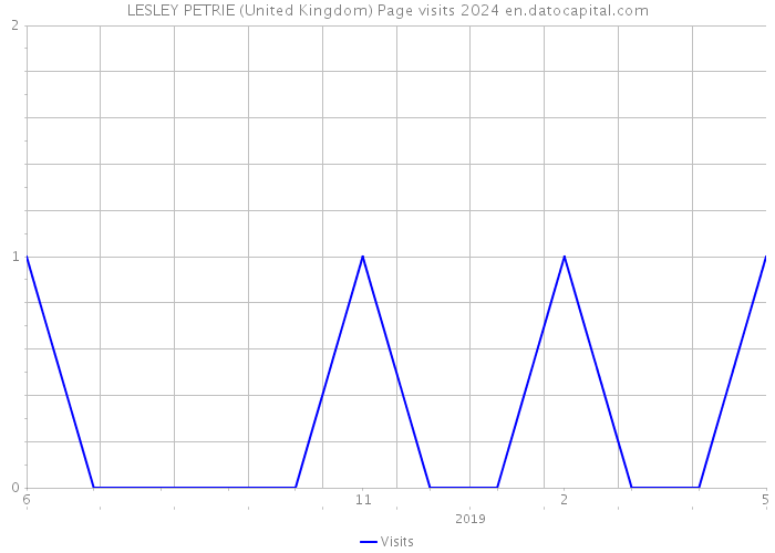 LESLEY PETRIE (United Kingdom) Page visits 2024 