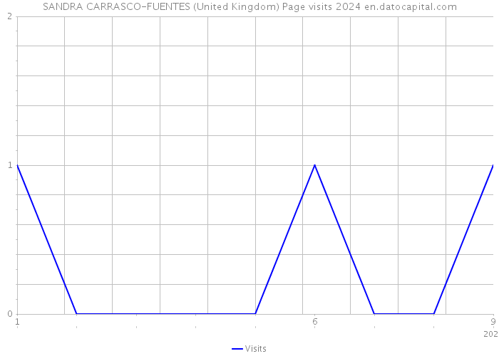 SANDRA CARRASCO-FUENTES (United Kingdom) Page visits 2024 