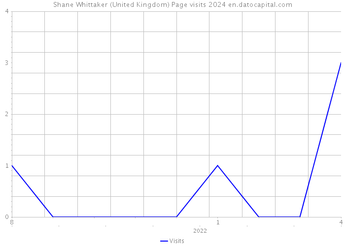 Shane Whittaker (United Kingdom) Page visits 2024 