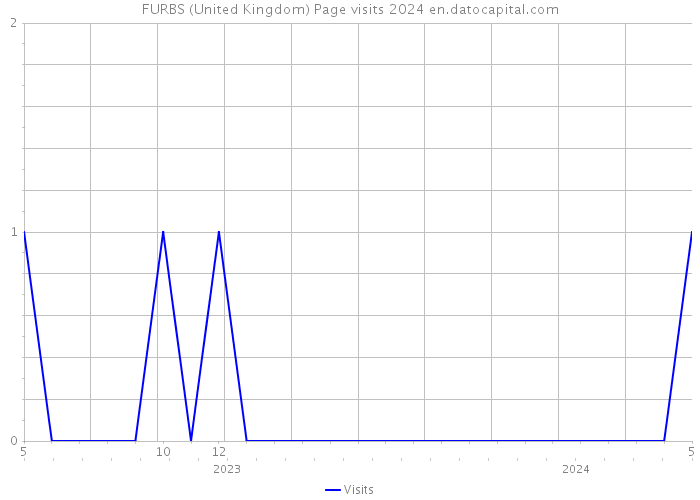 FURBS (United Kingdom) Page visits 2024 