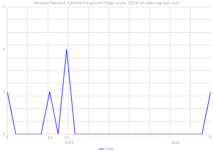 Naveed Naveed (United Kingdom) Page visits 2024 