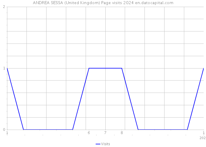 ANDREA SESSA (United Kingdom) Page visits 2024 
