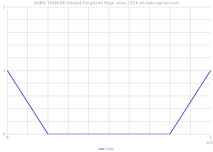 AURA TANASIE (United Kingdom) Page visits 2024 