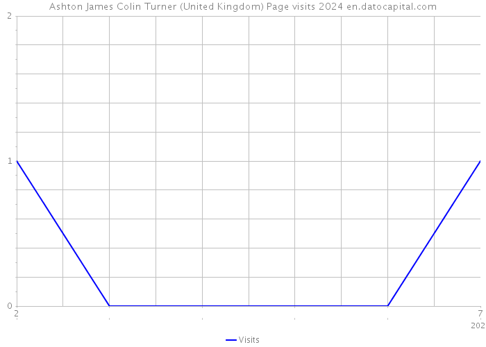 Ashton James Colin Turner (United Kingdom) Page visits 2024 