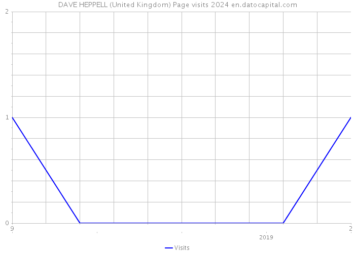 DAVE HEPPELL (United Kingdom) Page visits 2024 